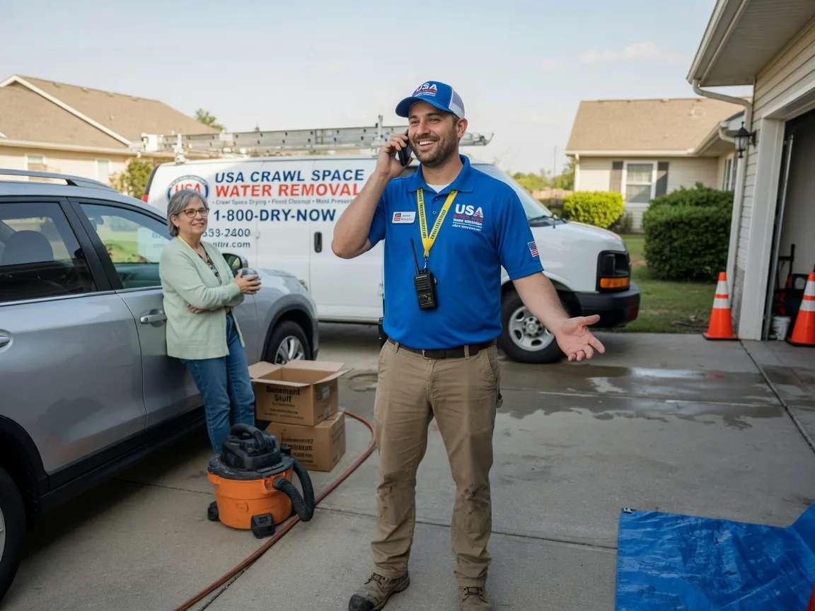 Crawl Space Water Removal Haubstadt, IN FAQs